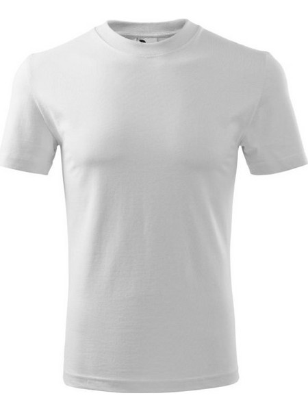 Adler U MLI10100 Ανδρικό Διαφημιστικό T-shirt Κοντομάνικο σε Λευκό Χρώμα MLI-10100