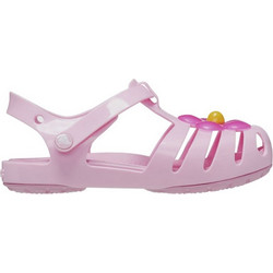 Crocs Isabella Charm Παιδικά Παπούτσια Θαλάσσης για Κορίτσι Ροζ 208445-6S0