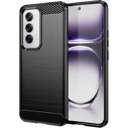 Θήκη Σιλικόνης - Oppo Reno12 - Spacecase Carbon - Black (5905719111090)