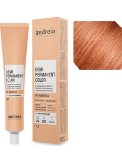 Andreia Demi Permanent 8.44 Ημιμόνιμη Βαφή Μαλλιών Χωρίς Αμμωνία 100ml