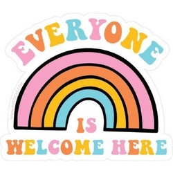 Pipsticks Pipsticks Everyone is Welcome Here-Αυτοκόλλητο Βινύλ, 1τμχ