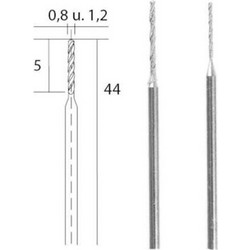 PROXXON ΔΙΑΜΑΝΤΟΤΡΥΠΑΝΑ ΜΟΝΤΕΛΙΣΜΟΥ 0.8mm & 1.2mm ΣΕΤ 2 ΤΕΜ 2825510