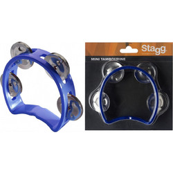 STAGG TAB-MINI/BL Nτέφι Mισοφέγγαρο Mπλε Mε 4 Zευγάρια Tζίλιες
