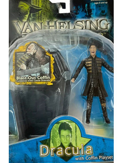 Jakks Pacific Van Helsing 2004 Dracula With Coffin Σετ Φιγούρα Δράσης