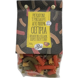 Ριγκατόνι τρικολόρε από 100% όσπρια, Bio, Greenbay, 250γρ