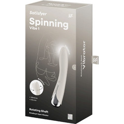 Satisfyer Spinning Vibe 1 Δονητής 12cm Λευκός