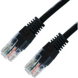 Nanocable U/UTP Cat.6 Καλώδιο Δικτύου Ethernet 1m Black