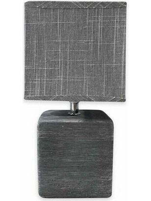 επιτραπέζιο φωτιστικό Versa Cubo Grey (o 13 x 32 cm)
