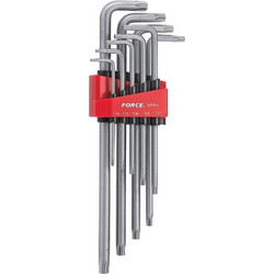 ALLEN TORX EXTRA Μακριά με Τρύπα Σέτ FORCE (5098XLT)