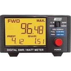 Nissei DG-103MAX Ψηφιακό SWR/Power Meter 1.6-60MHz