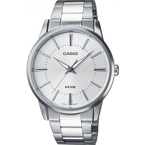 Casio Γυναικείο Ρολόι με Ασημί Μεταλλικό Μπρασελέ LTP-1303D-7AVEF