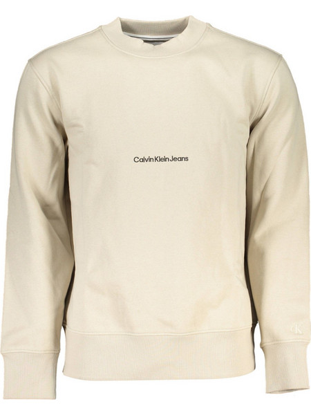Calvin Klein Ανδρικό Φούτερ Μπεζ J30J324116-PED