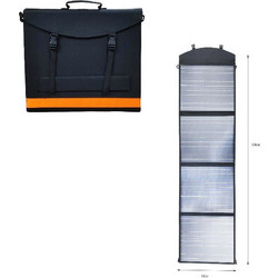 Ηλιακό φορήτο φωτοβολταϊκό πάνελ 100W