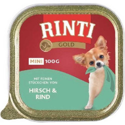 Rinti Gold Mini Deer & Veal 100gr