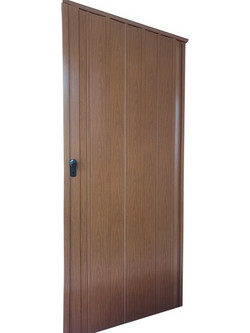 Πτυσσόμενη Πόρτα Φυσαρμόνικα PVC 88X220 Μελί Κομπλέ