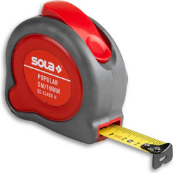 SOLA Μέτρο Μεζούρα POPULAR 5m 5x19mm