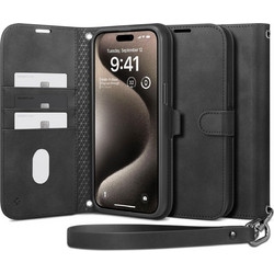 Spigen Wallet S Pro Black (iPhone 15 Pro)