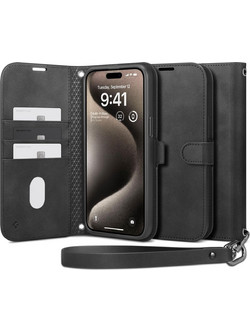 Spigen Wallet S Pro Black (iPhone 15 Pro)