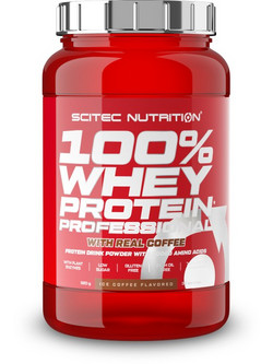 Scitec Nutrition 100% Whey Professional Ice Coffee Πρωτεΐνη Ορού Γάλακτος Γράμμωσης Χωρίς Γλουτένη 920gr