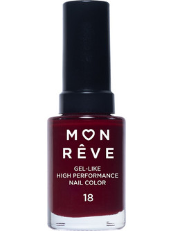 Mon Reve Gel Like 18 Gloss Βερνίκι Νυχιών Μακράς Διαρκείας 13ml