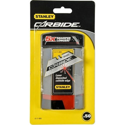 STANLEY 8-11-800 ΑΝΤΑΛΛΑΚΤΙΚΕΣ ΛΑΜΕΣ CARBIDE 50 ΤΜΧ