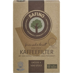 ΦΙΛΤΡΑ ΚΑΦΕ Νο4 Safino (100τμχ)