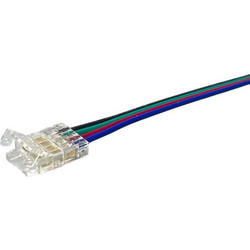 Καλώδιο Τροφοδοσίας για Led Ταινία RGB COB 10mm (MT10RGBCABLEC)