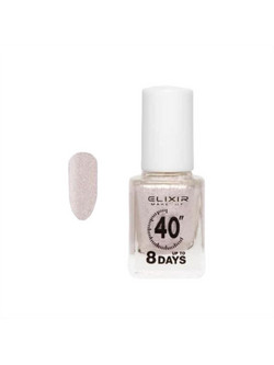Elixir Up To 8 Days 393 Platinum Glitter Βερνίκι Νυχιών Μακράς Διαρκείας 13ml
