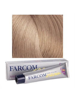 Farcom Hair Color Cream 132 Ξανθό Πολύ Ανοιχτό Μπεζ Μόνιμη Βαφή Μαλλιών 60ml