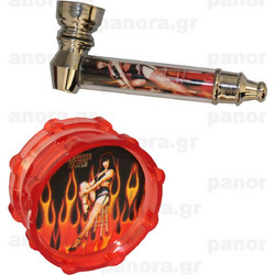 ΣΕΤ ΜΕΤΑΛΛΙΚΗ ΠΙΠΑ + GRINDER + ΣΙΤΕΣ ΠΟΡΤΟΚΑΛΙ