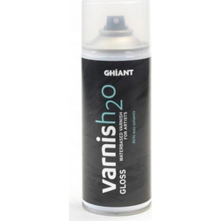 Ghiant - Βερνίκι Γυαλιστερό H2O για Λάδια & Ακρυλικά 400ml 13050014