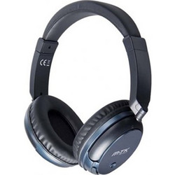 Moveteck Ct875 Ασύρματα Bluetooth Ακουστικά Over Ear Μπλε