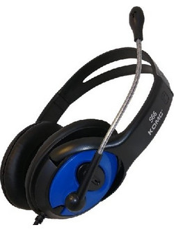KOMC S66 Gaming Headset On Ear Black