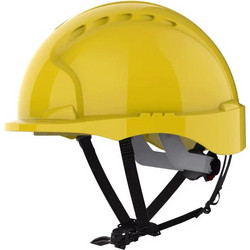 Προστατευτικό κράνος JSP EVO3 LINESMAN Καστάνια τροχού κίτρινο