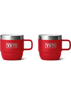 Yeti Espresso Mugs 6 OZ 2 PK Rescue Red
