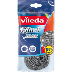 Συρμάτινο Σφουγγάρι Vileda Glitzi Spiral Inox 101505