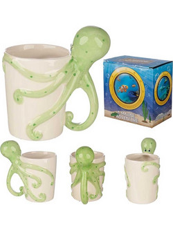 Puckator SMUG06 Puckator Κεραμική κούπα 400ml Χταπόδι