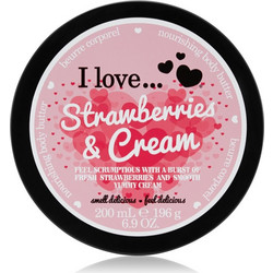 I Love Strawberries & Cream Ενυδατικό Butter Σώματος 200ml