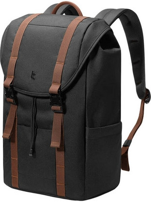 Tomtoc VintPack TA1 Αδιάβροχο Backpack Laptop 15.6" Black