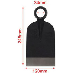 Τσάπα Λάσπης με Τρύπα 245x120 mm