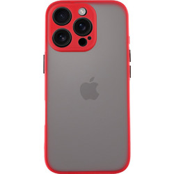 LIME HARDSHELL FUSION ΘΗΚΗ IPHONE 16 PRO MAX 6.9in FULL CAMERA PROTECTION RED WITH BLACK KEYS