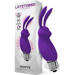 LateToBed Hopye Κλειτοριδικός Δονητής Μωβ