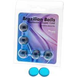 TALOKA Super Cold Effect Brazilian Balls 5τμχ