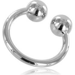 Metal Hard Anilla Para Glande 30mm Δαχτυλίδι Πέους Μεταλλικό 3cm Ασημί