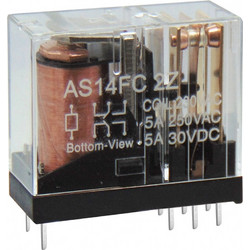 RELAY MINI 2P 230 VAC 5A AS14FC RGN Τεμάχια:10 01.077.0851