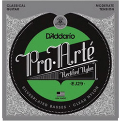 D'Addario EJ29 Σετ 6 Χορδές Κλασικής Κιθάρας Nylon 27-42" Medium Tension