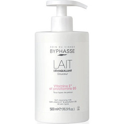 Byphasse Douceur Soft Vitamin E & Provitamin B5 Γαλάκτωμα Ντεμακιγιάζ 500ml