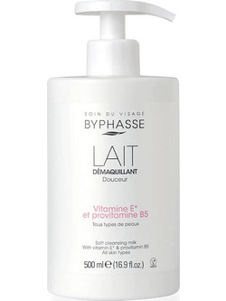 Byphasse Douceur Soft Vitamin E & Provitamin B5 Γαλάκτωμα Ντεμακιγιάζ 500ml