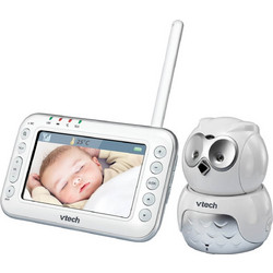 VTech Nanny Owl 4.3 BM4600 Ασύρματη Ενδοεπικοινωνία Μωρού με Κάμερα & Οθόνη και Αμφίδρομη Ομιλία