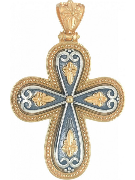 Σταυρός Anastasios Creations ασήμι 925 βυζαντινός ST44